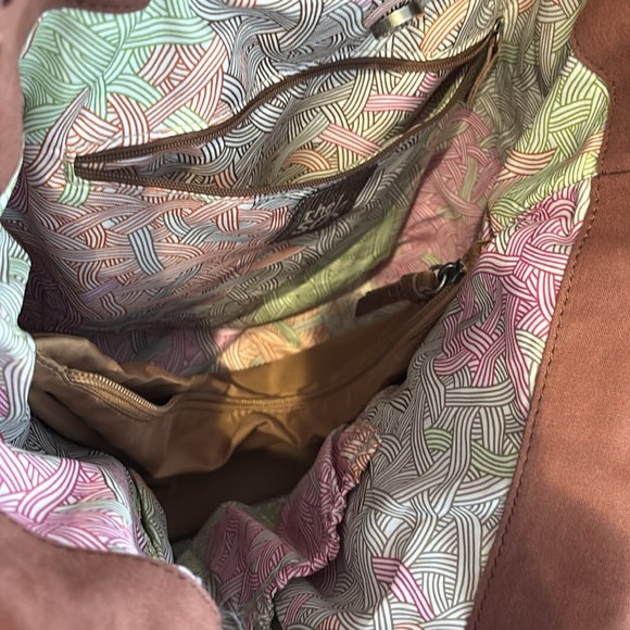 The Sak leather and tapestry Stylish Women's Bag - Picture 3 of 11